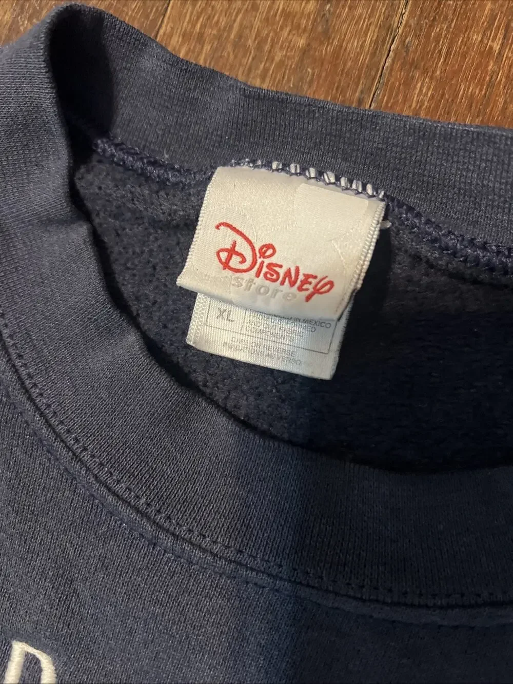 Disney Y2K Grandpa Tigger Golfing Navy XL Crewneck Sweater Hip And Cool Gramps